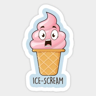 Ice-Scream Sticker